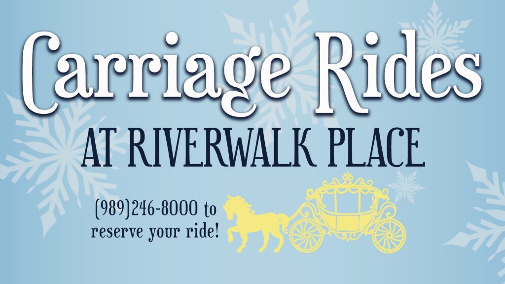 Winter Carriage Rides at Riverwalk Place