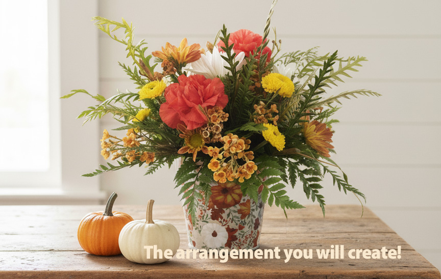Thanksgiving Floral Workshop #2 | Nov. 20 @ 6PM