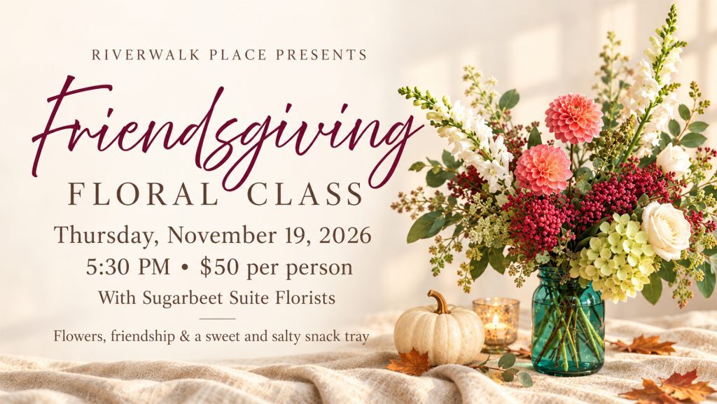 Friendsgiving Floral Class